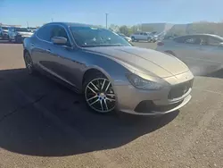 Maserati salvage cars for sale: 2014 Maserati Ghibli S