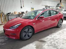 Salvage cars for sale at Chambersburg, PA auction: 2018 Tesla Model 3