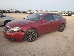 Salvage cars for sale at San Antonio, TX auction: 2012 Chrysler 200 Touring