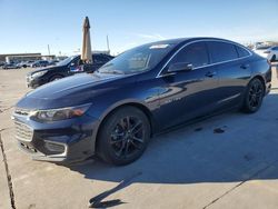 Chevrolet salvage cars for sale: 2017 Chevrolet Malibu LT