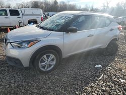 Salvage cars for sale at Chalfont, PA auction: 2018 Nissan Kicks S