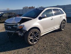 Salvage cars for sale at Anderson, CA auction: 2013 Ford Edge Sport