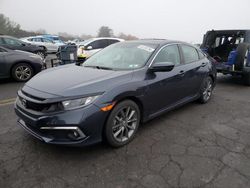 Honda salvage cars for sale: 2019 Honda Civic EX