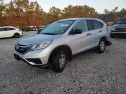 Salvage cars for sale at Houston, TX auction: 2015 Honda CR-V LX