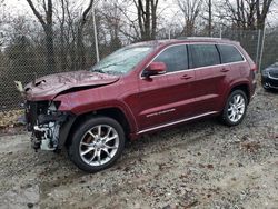 Salvage Cars with No Bids Yet For Sale at auction: 2016 Jeep Grand Cherokee Summit