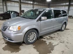 Salvage cars for sale at Des Moines, IA auction: 2014 Chrysler Town & Country Touring L