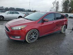 Ford Focus sel salvage cars for sale: 2017 Ford Focus SEL