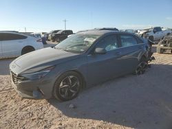 Salvage Cars with No Bids Yet For Sale at auction: 2023 Hyundai Elantra Limited