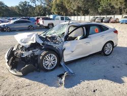 Salvage cars for sale at Ocala, FL auction: 2018 Ford Focus Titanium