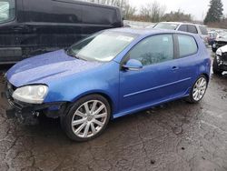 Volkswagen r32 salvage cars for sale: 2008 Volkswagen R32