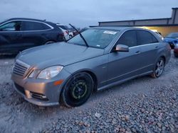 Mercedes-Benz salvage cars for sale: 2012 Mercedes-Benz E 350 4matic