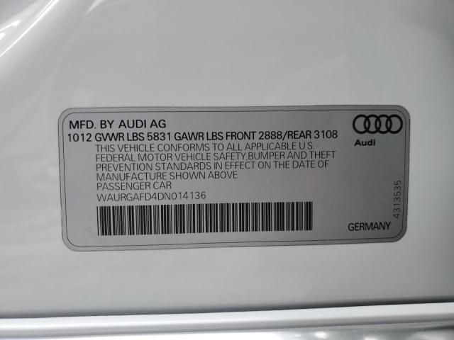 2013 Audi A8 L Quattro