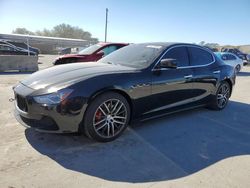 Salvage cars for sale at Orlando, FL auction: 2015 Maserati Ghibli S