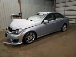 Mercedes-Benz salvage cars for sale: 2013 Mercedes-Benz C 300 4matic