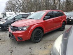 Salvage cars for sale at Glassboro, NJ auction: 2017 Dodge Journey SXT