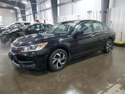 2016 Honda Accord LX en venta en Ham Lake, MN