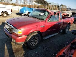 Salvage cars for sale at Spartanburg, SC auction: 2007 Ford Ranger Super Cab