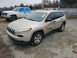 Salvage cars for sale at Memphis, TN auction: 2014 Jeep Cherokee Sport