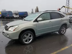 Salvage cars for sale from Copart Hayward, CA: 2007 Lexus RX 400H