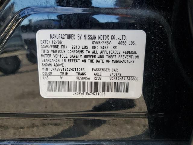 2007 Infiniti G35