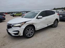 Salvage cars for sale at Houston, TX auction: 2020 Acura RDX Technology