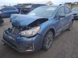 Salvage cars for sale at Brighton, CO auction: 2017 Subaru Crosstrek Limited