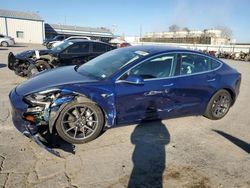 Salvage cars for sale at Tulsa, OK auction: 2019 Tesla Model 3