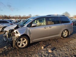 Salvage cars for sale at Hillsborough, NJ auction: 2012 Toyota Sienna LE