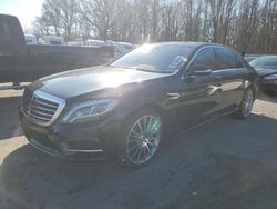 Salvage cars for sale at Glassboro, NJ auction: 2015 Mercedes-Benz S 550