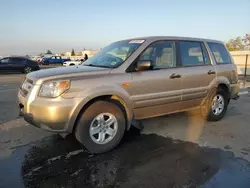 Salvage cars for sale at Bakersfield, CA auction: 2006 Honda Pilot LX