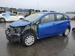 Salvage cars for sale at Dunn, NC auction: 2015 Nissan Versa Note S