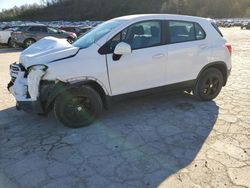 Salvage cars for sale at Hurricane, WV auction: 2016 Chevrolet Trax LS