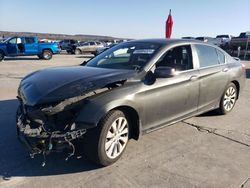 Salvage cars for sale from Copart Grand Prairie, TX: 2014 Honda Accord EXL