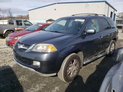 Salvage cars for sale at Spartanburg, SC auction: 2005 Acura MDX Touring