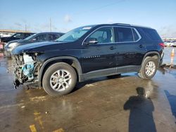 Chevrolet salvage cars for sale: 2018 Chevrolet Traverse LT