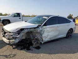 Salvage cars for sale at Fresno, CA auction: 2019 Honda Accord LX