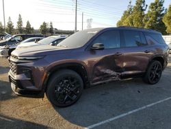 Chevrolet salvage cars for sale: 2024 Chevrolet Traverse RS