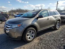 Salvage cars for sale at Hillsborough, NJ auction: 2014 Ford Edge SEL