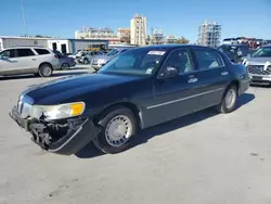 Salvage cars for sale at New Orleans, LA auction: 2000 Lincoln Town Car Executive