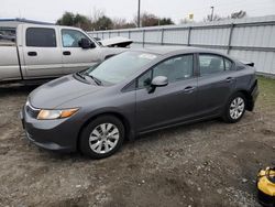 2012 Honda Civic LX en venta en Sacramento, CA