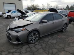 Salvage cars for sale at Woodburn, OR auction: 2018 Toyota Corolla L