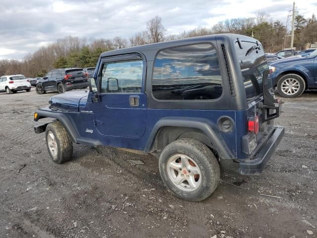 2000 Jeep Wrangler / TJ SE