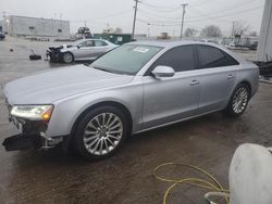 Vehiculos salvage en venta de Copart Chicago Heights, IL: 2015 Audi A8 Quattro