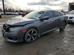 Salvage cars for sale at Fort Wayne, IN auction: 2017 Honda Civic Touring