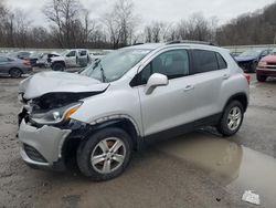 Salvage cars for sale from Copart Ellwood City, PA: 2018 Chevrolet Trax 1LT