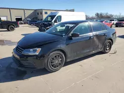 Salvage cars for sale at Wilmer, TX auction: 2015 Volkswagen Jetta Base