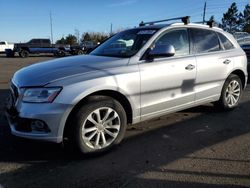 Salvage cars for sale at Denver, CO auction: 2015 Audi Q5 Premium