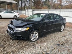 Salvage cars for sale at Austell, GA auction: 2018 Ford Fusion SE Hybrid