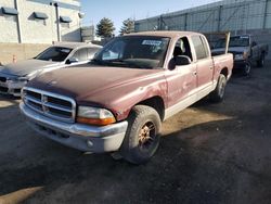 Salvage cars for sale at Albuquerque, NM auction: 2000 Dodge Dakota Quattro