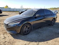 Salvage cars for sale at Houston, TX auction: 2021 Hyundai Elantra SEL